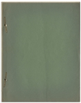 Moe Howard's 27pp. Script Dated August 1939 for The 1940 Three Stooges Film ''A Plumbing We Will Go'' -- Very Good Plus Condition